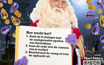 Sinterklaas Speurtocht in winkelcentrum Binnenhof