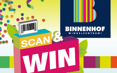 Scan & Win actie in winkelcentrum Binnenhof