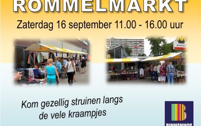 Rommelmarkt zaterdag 16 september