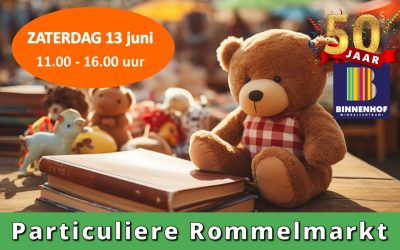 Rommelmarkt winkelcentrum Binnenhof