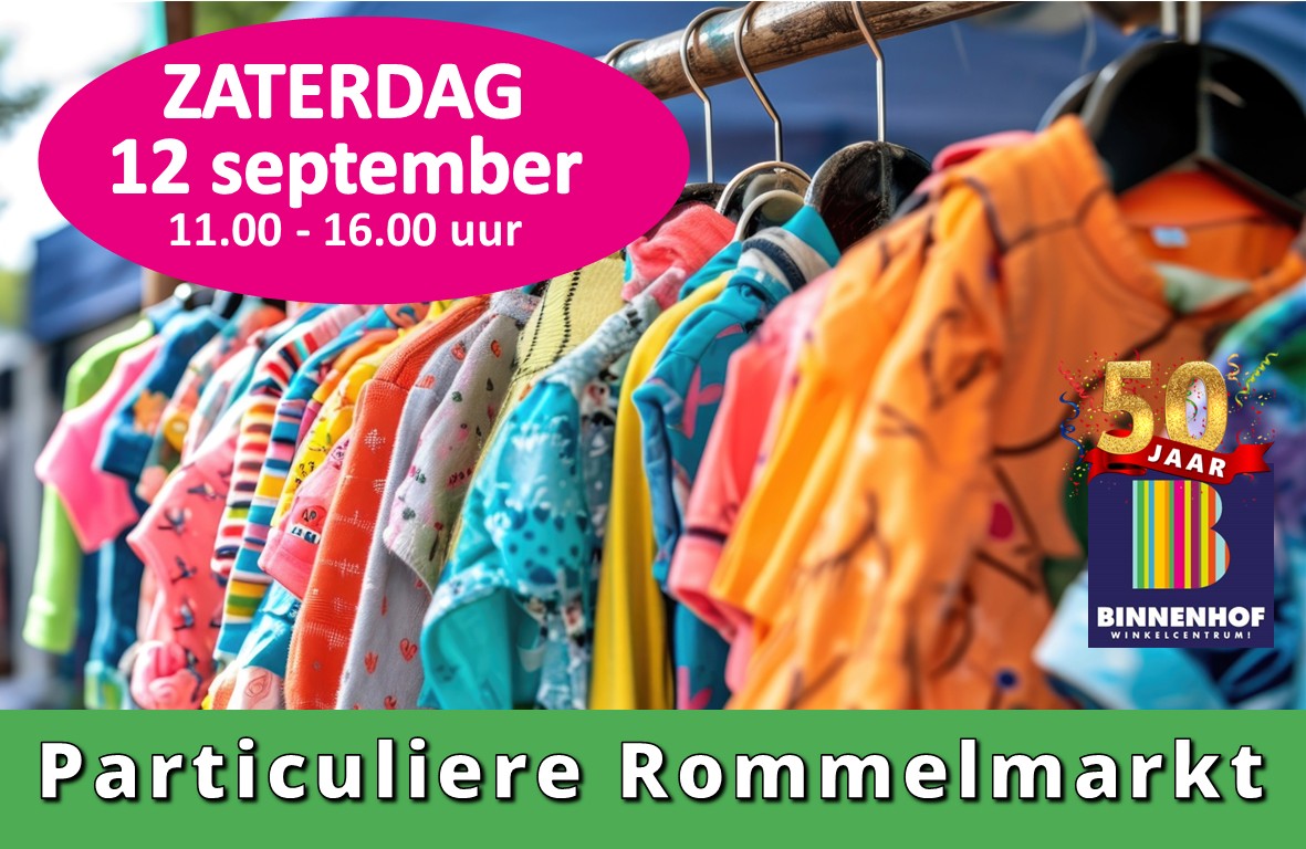 Kom schatzoeken op de Particuliere Rommelmarkt!